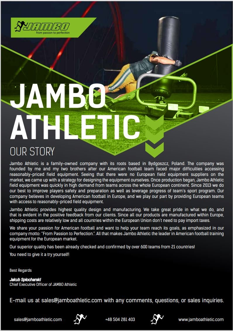 story of jambo athletic company