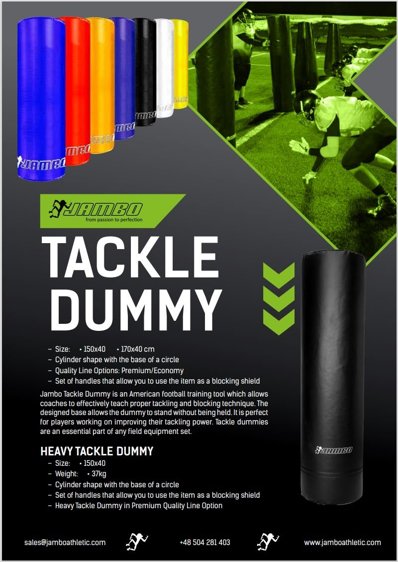 tackle dummie american football training equipment